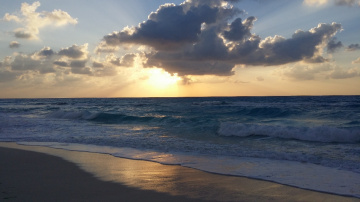 Egypt - North Coast - Cloudy sunset 