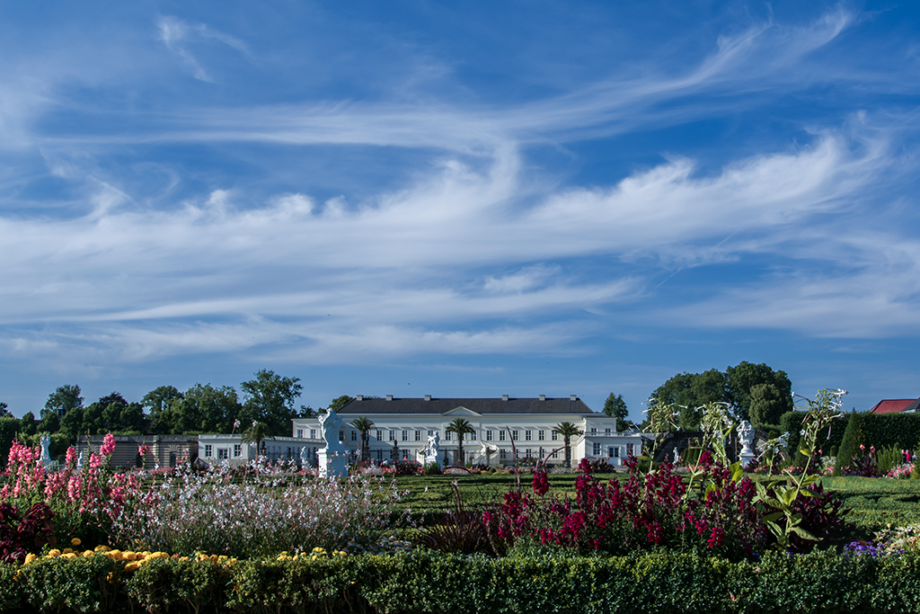 Castle Herrenhausen Hanover in the Great Garden