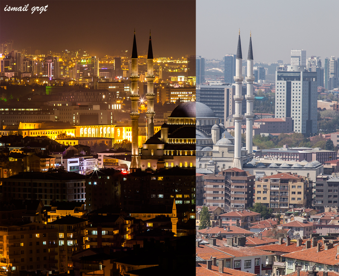 GECELİ GÜNDÜZLÜ KOCATEPE CAMİSİ :)