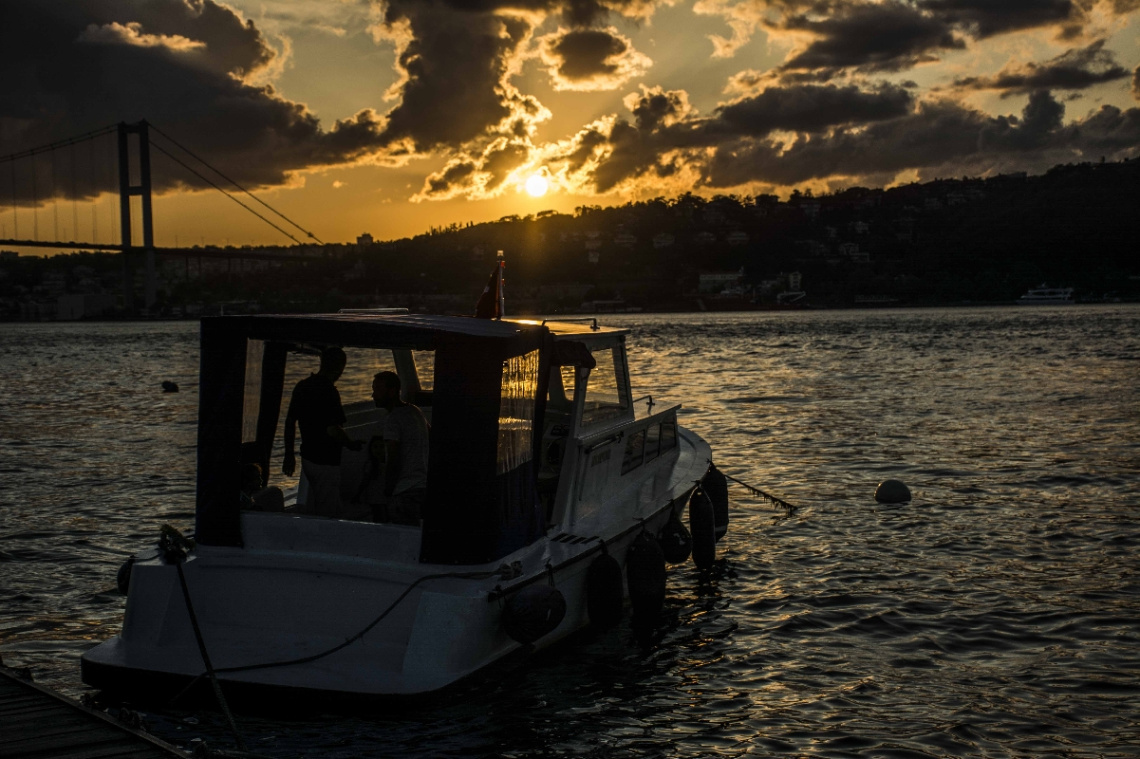 Çengelköy'de Günbatımı