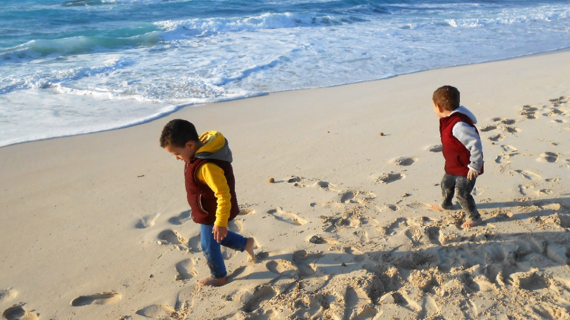 Egypt - North Coast - grandsons