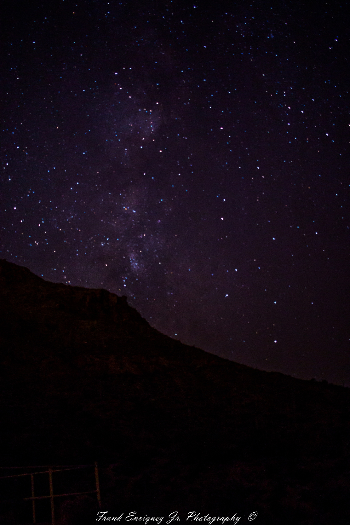 End Of Summer Milky Way Band Over Tucson Arizona