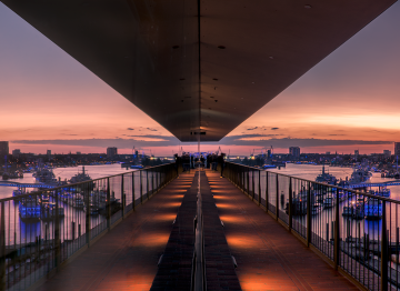 Reflection Blue Port 2017 Hamburg 
