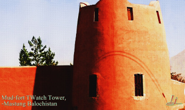 mud-fort watchtower