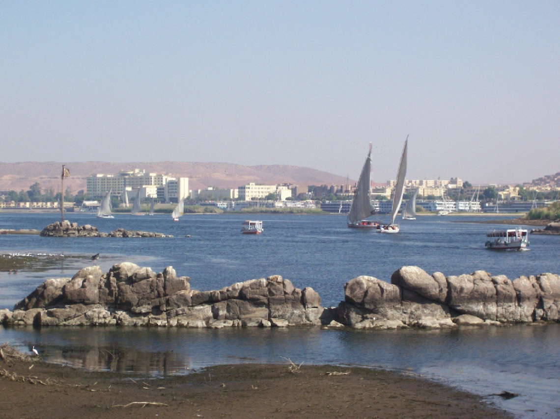 Egypt  - Aswan  - Nile River 
