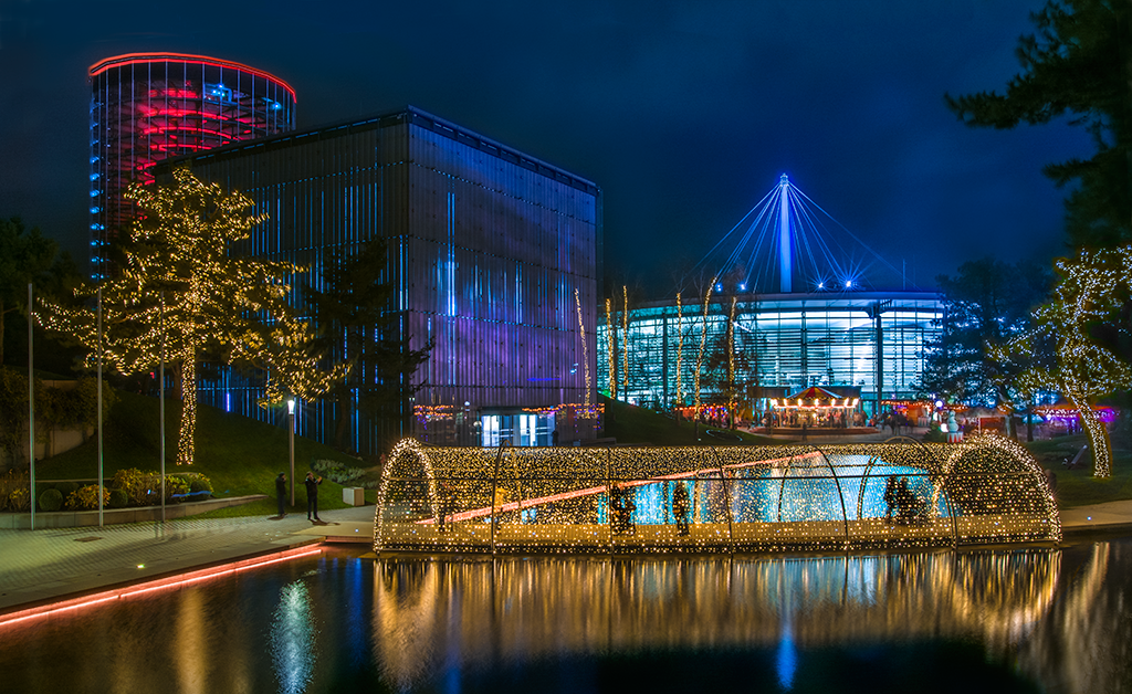 Winterwonderland Autostadt Wolfsburg