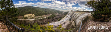 Akkayalar Travertenleri Panorama
