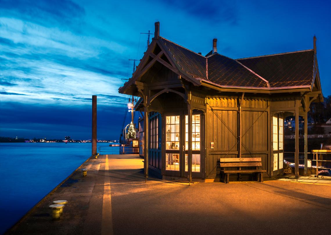 Blue Hour Museum Port Hamburg