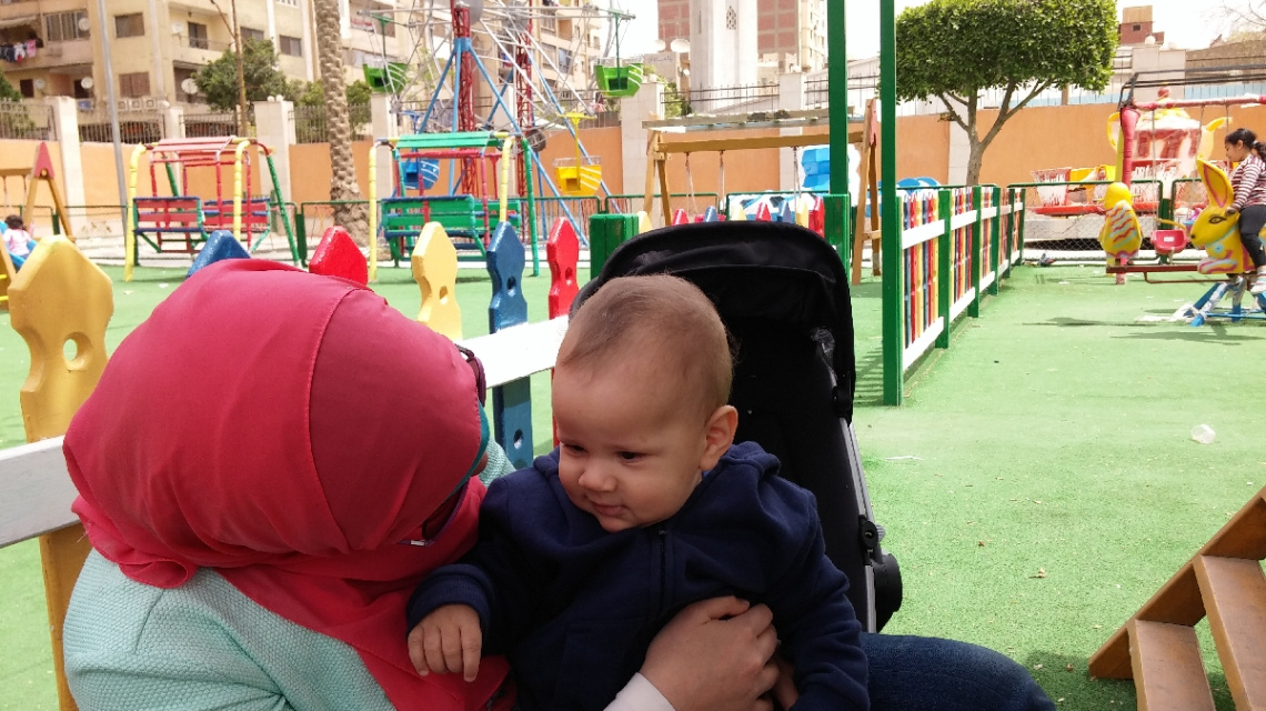 My Daughter & Grandson 