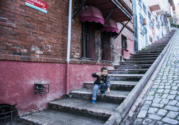 Merdivenli Yokuş'ta