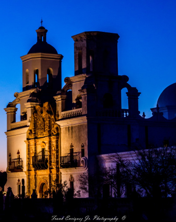 San Xavier del Bac Mission In Tucson Arizona