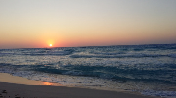 Egypt  - North coast   - sunset