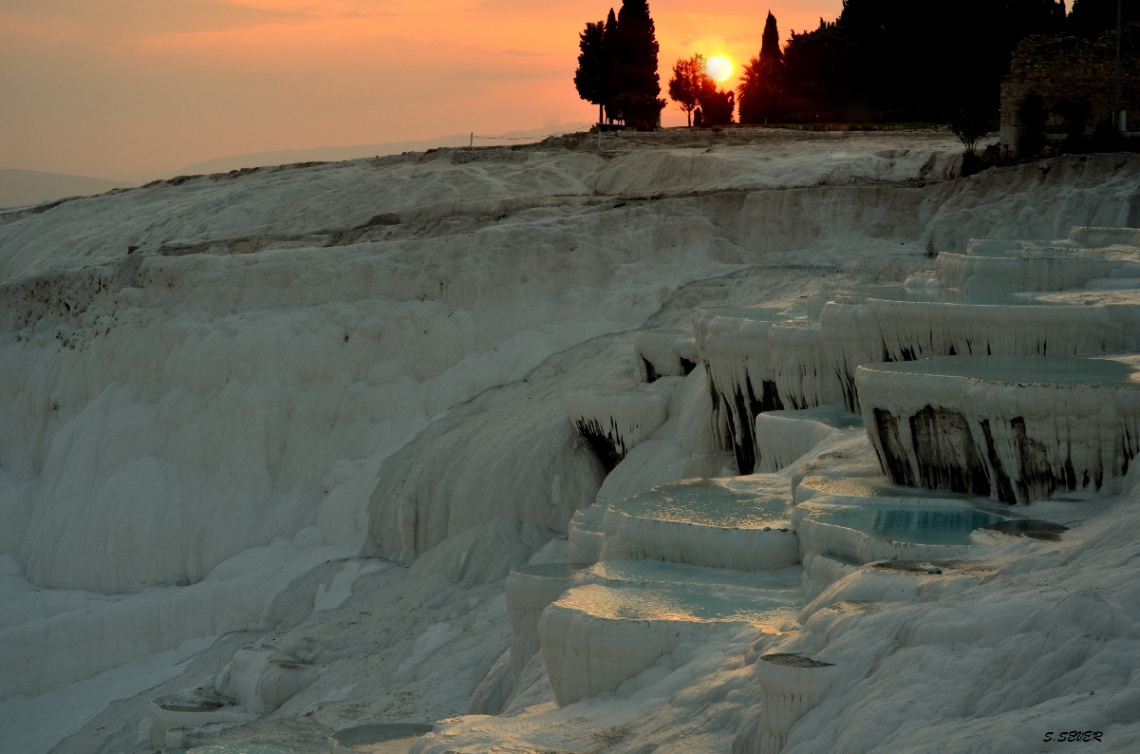 Pamukkale günbatımı