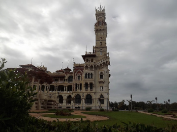 Egypt  - Alexandria - Almontazah Palace - Clouds