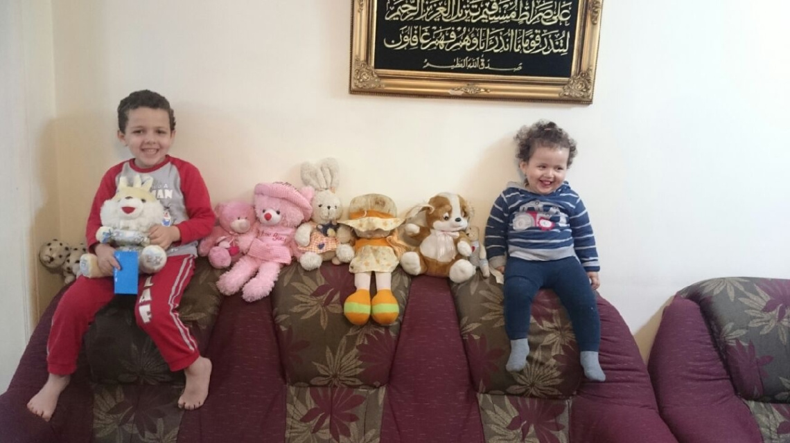 Egypt - Grandson & granddaughter 