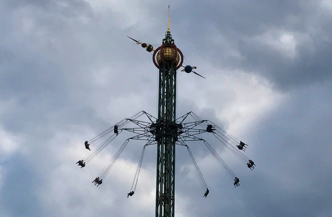 A fun amusement in Tivoli - Copenhagen