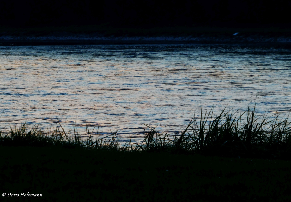 Sonnenuntergang am Rhein
