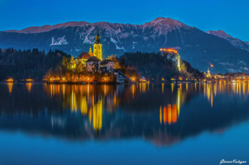 bled lake slovenia