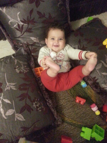 Granddaughter Maleka 