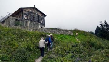 Eve dönüş vakti.Elevit/Çamlıhemşin.