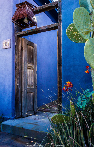 Another Old Downtown Tucson Home Door