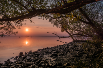 Sunset Lake Steinhude