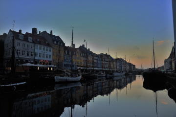 Early in the morning in Nyhavn - Copenhagen