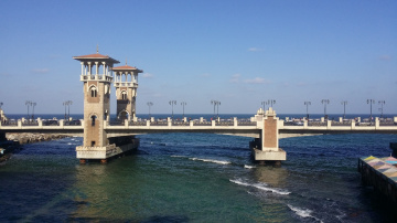 Egypt - Alexandria - Stanly bridge 