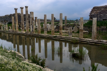 Magnesia antik kenti.Ortaklar/AYDIN.