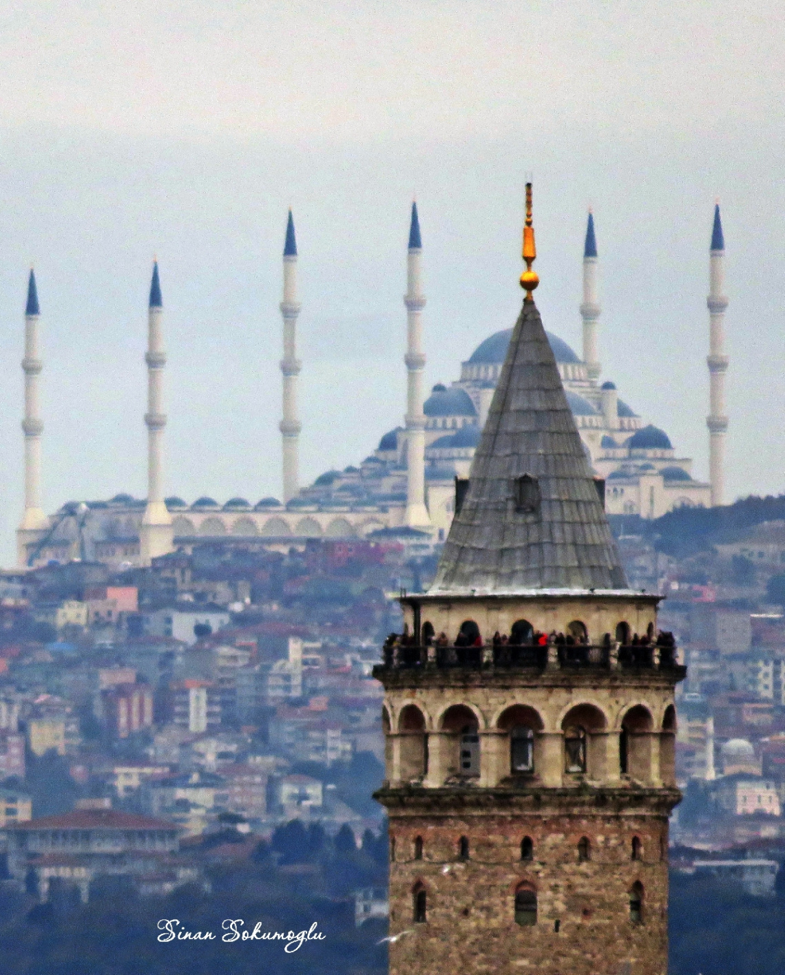 İSTANBUL GALATAKULESİ CAMLICA CAMİSİ