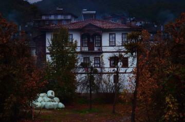 bacası tüten evler