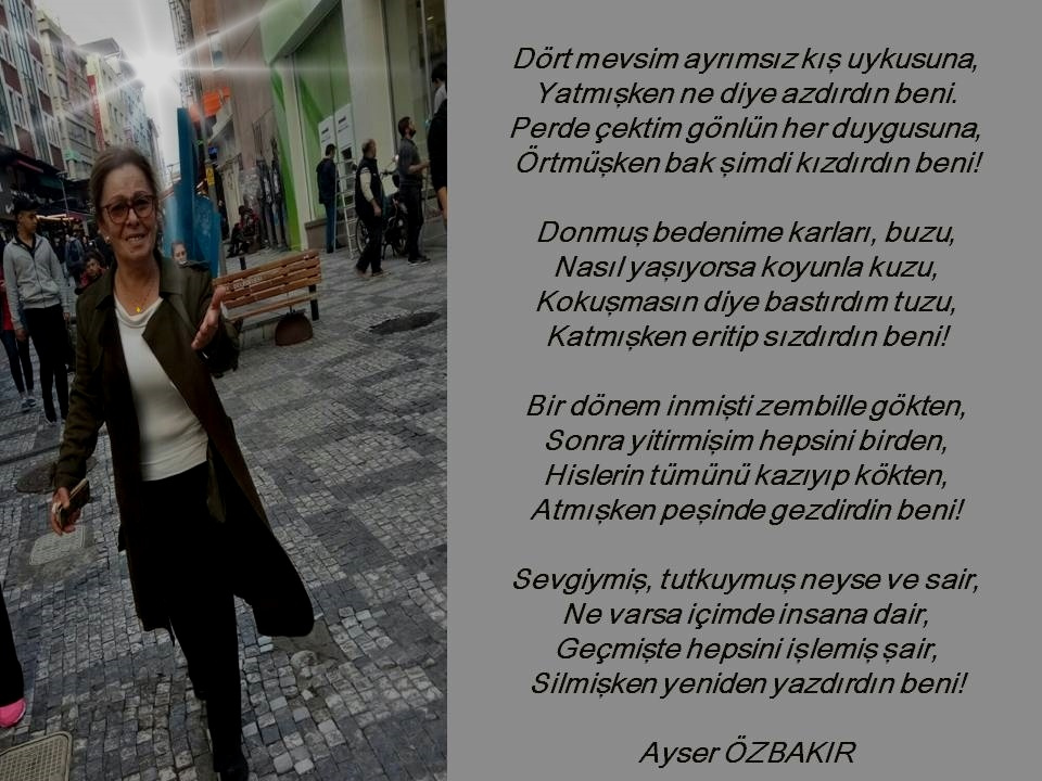 YAZDIRDIN BENİ