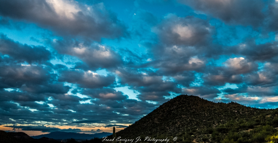 A Tucson Arizona Winter Sunset