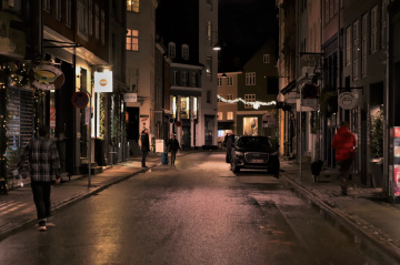 Streets Of Copenhagen By Night 22