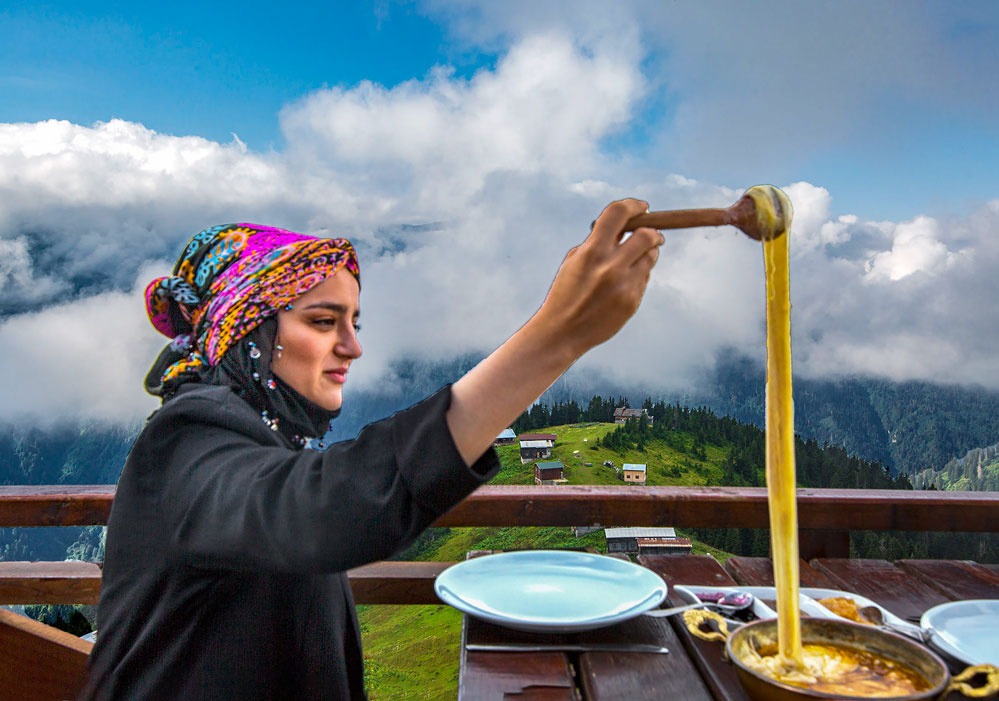 Pokut'ta Muhlama Keyfi. Ağustos 2018.