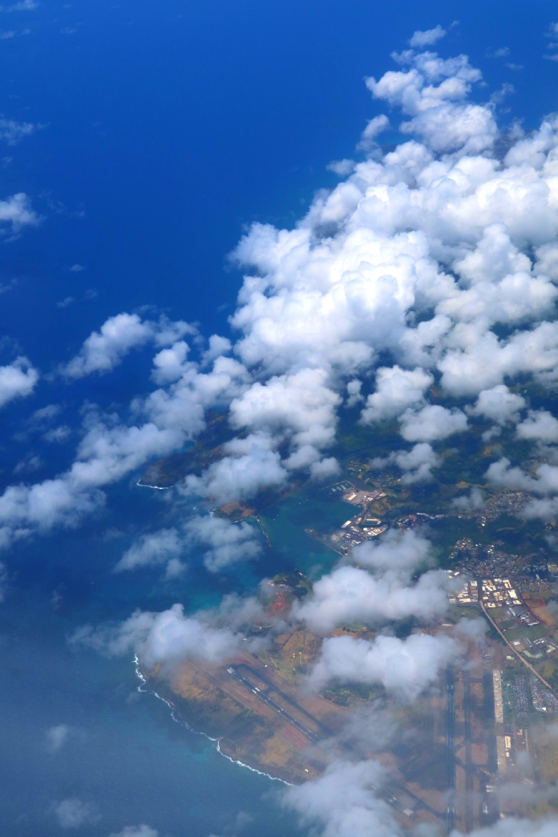 From the sky