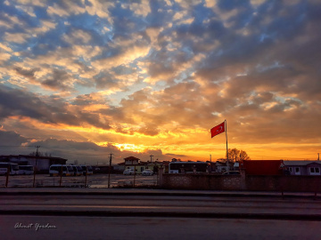 Gün Batımında....