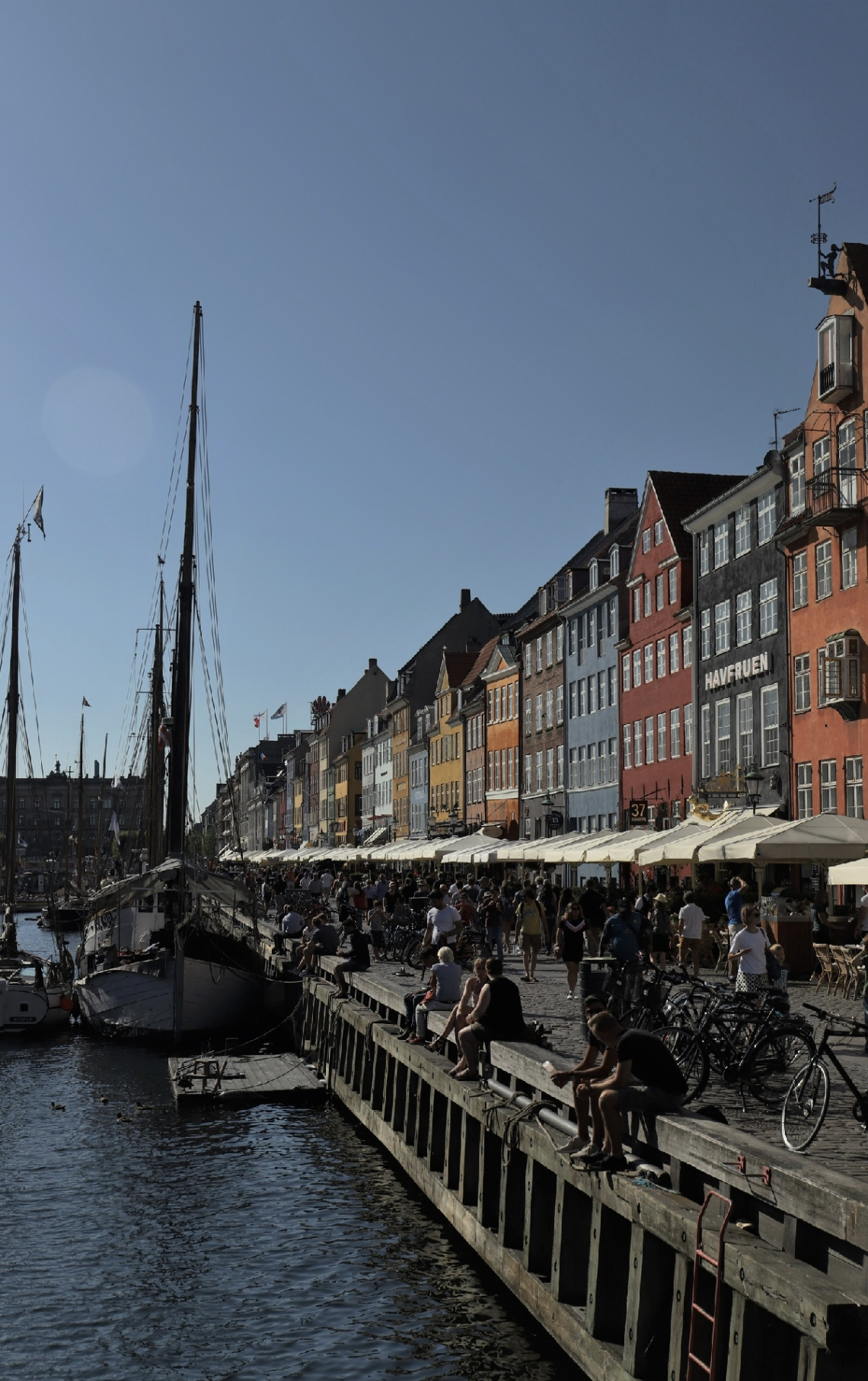 Summer in Nyhavn - Copenhagen - Denmark 