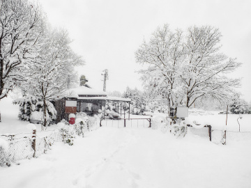 Dallıca Kavşağı Kar Kış