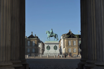 Amalienborg Castle - Copenhagen - Denmark 