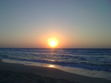 Egypt  - North coast  - sunset