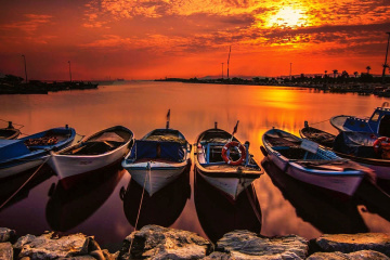 Sunrise.