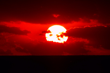 Sunrise in the beach 