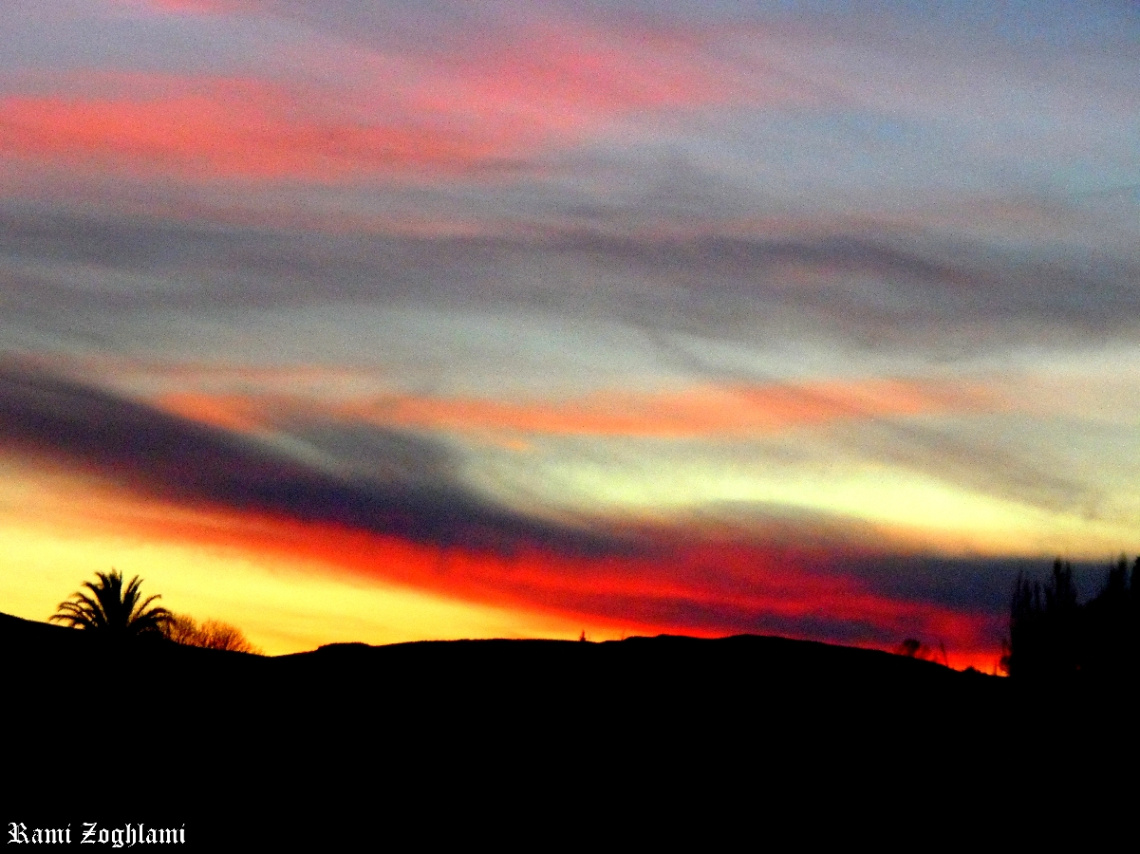 Sunset is pleasure 