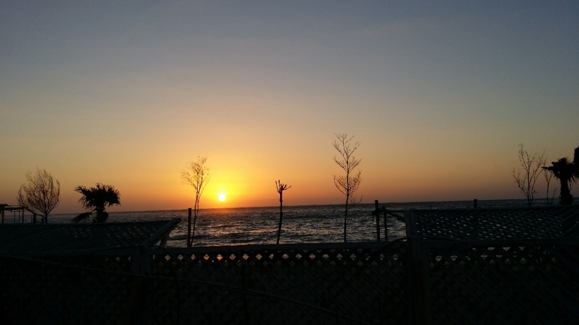 Egypt  - Alexandria - Sunset