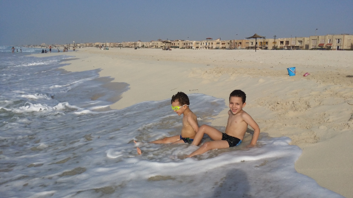 Egypt  - Alexandria - Grandsons