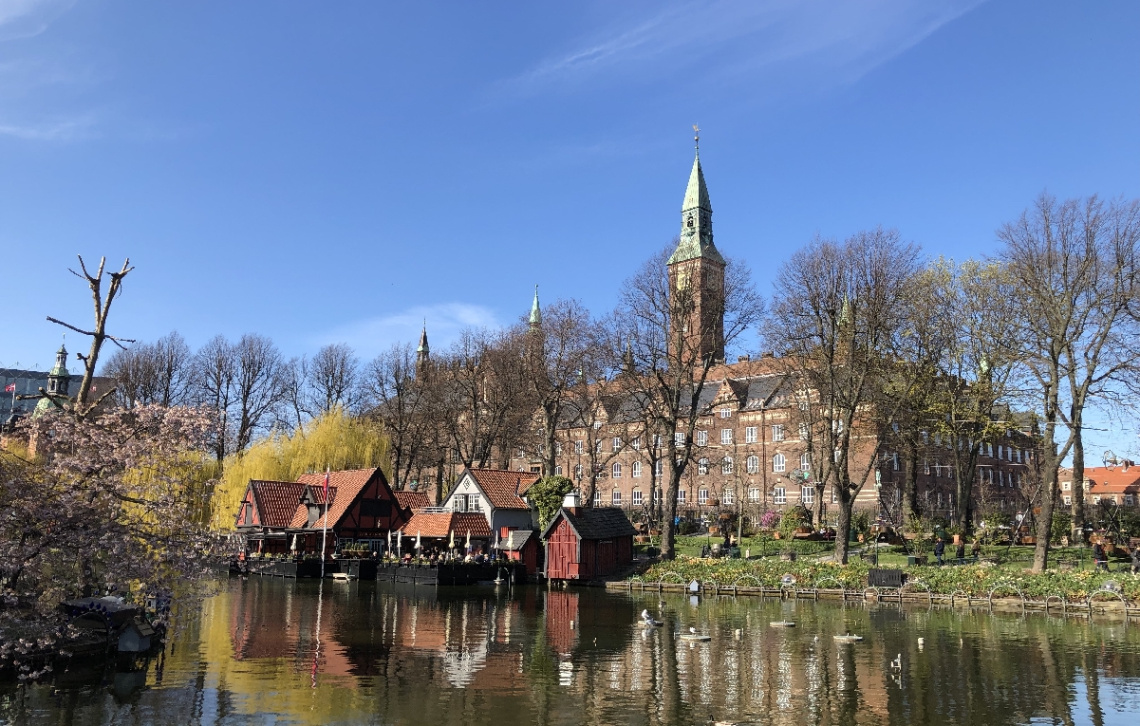 View From Tivoli - Copenhagen - Denmark 