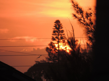 Pôr do sol