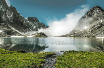 Buzul Gölü.3100 mt.Güney Kaçkarlar.