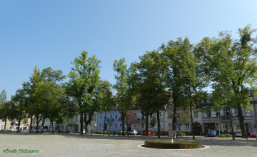 Schlossplatz Karlsruhe-Durlach / Deutschland